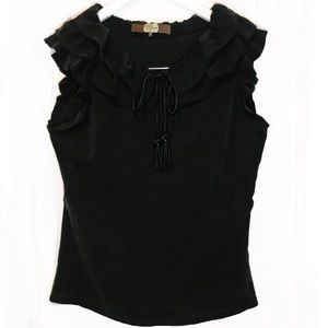 Eva Franco 100% Silk Blouse